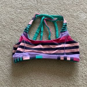 Used ivivva reversible sports bra. Size 6